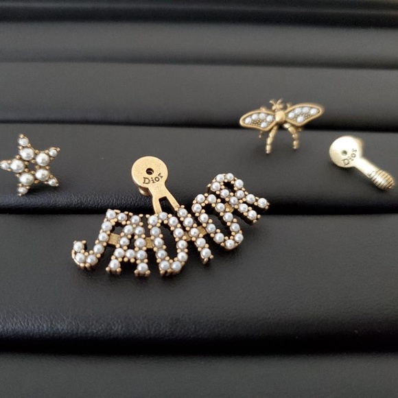dior earrings bee